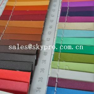 China 0.8mm sofa Leather high quality black pvc leather 3D printing pu leather fabric supplier