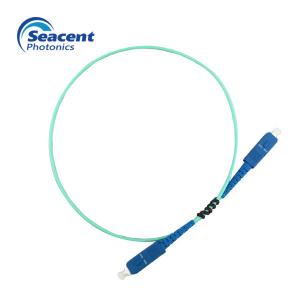 China 2.0mm UPC SC SC Fiber Optic Patch Cord Multimode With PVC / LSZH Material supplier