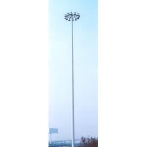 China P1026 Steel Lighting Pole design accept OEM, HDG Galvanized Steel pole pass CE, ISO supplier