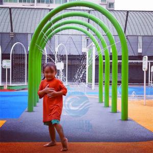 China 3.0m Height Water Arches Hot Dipped Galvanized Steel For Children Spray Park supplier