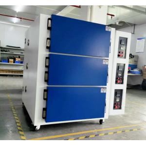 China LIYI 3 Chamber Combined  Electric Drying Oven Separate Control  Laboratory Hot Air Oven supplier