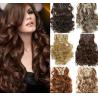 100% Unprocessed Brown Clip In Hair Extension Real Indian Virgin Hair