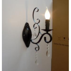 Candle Light Metal Crystal Wall Lamps Single Head E14 Bulb led wall sconces (WH-VR-100)
