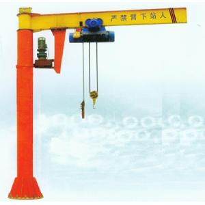 High durability mobile jib crane machinery