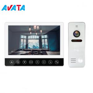 China 4 Wire Villa Video Door Phone Vandal Proof Video Intercom with Night Vision Doorbell Camera supplier