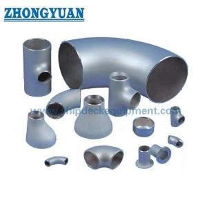 China Stainless Steel Pipe Reducer Elbow T Branch Marine Pipe Fittings supplier