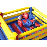Indoor Playground Inflatable Sports Games Bouncy Wrestling Ring Jumper For Kids