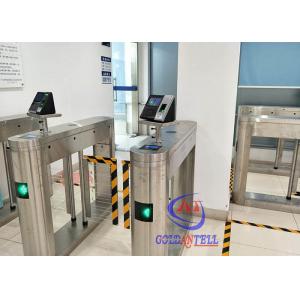China Full motorized durable high safety NFC turnstile gate with bracelet for bus or toilet supplier