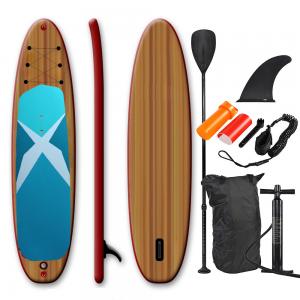 China Epoxy Resin Customized Wooden Stand Up Paddle Board Sup supplier