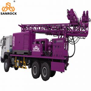 China Hydraulic Water Well Drilling Rig Bore hole 300m Truck Mounted Water Well Drilling Rig supplier