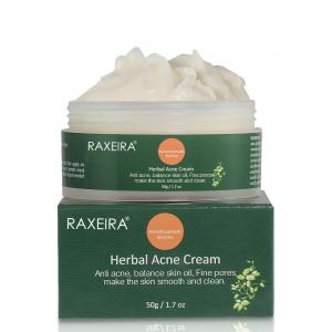 China Herbal Anti Acne Cream Scar Remove Treatment Cleansing Face Cream supplier