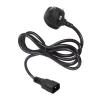 China Locking UK Plug to IEC C14 Power Cord 1.8M 10A 250V wholesale