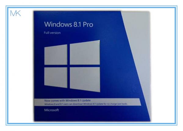 OEMのパッケージのWindows 8.1のプロ64ビットとのDVD +鍵カードのWindows 8.1の完全な小売り版