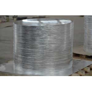 China Customize Silver Aluminium Flat Round Metal Disks For Aluminum Can supplier