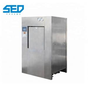 SED-2.5MM 304 Stainless Steel 4.5KW High Temperature Pulsating Vacuum Autoclave For Pharmaceutical Weight 2300KGS