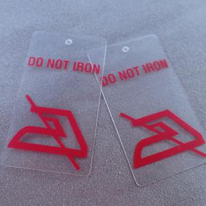 China Debossed Silicone Heat Transfer Labels supplier