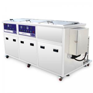 China Large Industrial auto parts Ultrasonic Cleaner Large Capacity, Dual Tanks With Filter and Drying tank supplier