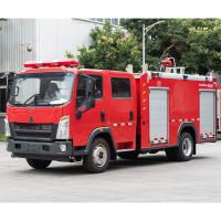 China Sinotruk Howo Small Fire Fighting Truck Red Color For Fire Engine on sale