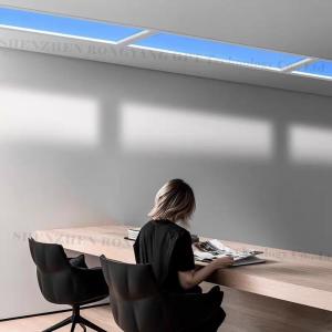 Vertical 110VAC LED Fake Skylight Durable 4000lm Surface Mounted