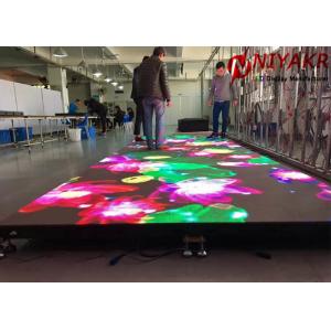 China P4.81 RGB Full Color LED Video Dance Floor For Night Club Stage Disco supplier