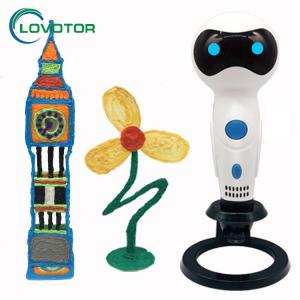 China promotional drawing pens robot 3D pen with normal temperature and USB port supplier