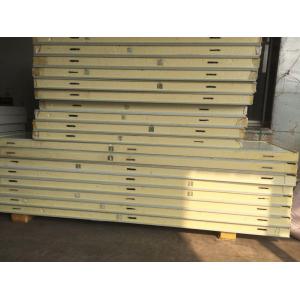 China Quick Frozen Cold Storage Doors 200mm Thickness PU Sandwich Panels For Food Processing supplier