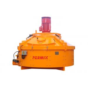 China Orange 110Kw Planetary Concrete Mixer High Discharging Power PMC3000 supplier