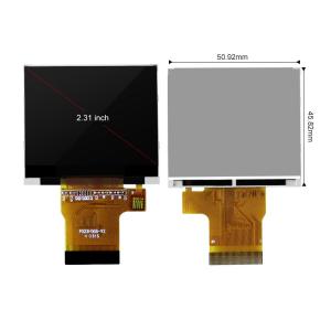 China Polcd MCU SPI Interfaz RGB Pequeño módulo LCD Pantalla táctil capacitiva en color 2,3 pulgadas supplier
