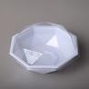 China Contenant de gâteau au fromage au tiramisu en plastique blanc en PET octogonal thermoformé avec couvercle wholesale