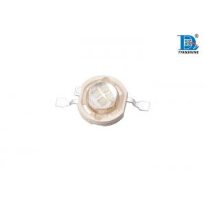 China 630nm 5W High Power LED Diode with Red Green Blue Yellow White supplier