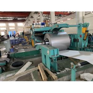 HRC CRC Steel Coil Slitting Machine , 0.4-4mm High Precision Slitting Machine