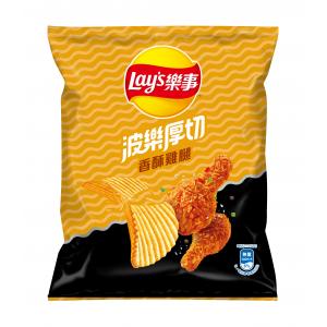 Lays Crisp Chicken Flavor Potato Chips - Economy Pack 34 g - Upgrade Your Wholesale Inventory with this Flavor.