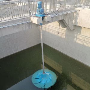 China Vertical Axle Mixer Agitator For Flocculation & Sedimentation Tank Flow Push Stable Operation wholesale