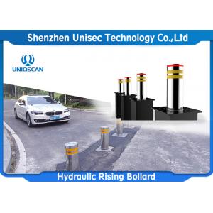 CE ISO Certificated Hydraulic Bollards For Security / Traffic Control Bollards