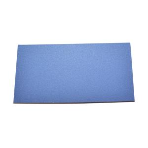 China Blue Silver 4mm Aluminium Composite Panel Sheet Weatherproof 1220x2440mm supplier