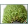 SGS Landscaping Artificial Grass Carpet Roll With Monofil PE / Curly PPE