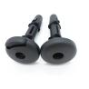 HS-HG12 Headrest Slot Socket Guide Tube With Release Button Gray