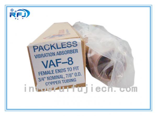 Vibration Resistant Refrigeration Compressor Parts Corrugated Metel Hose VAF