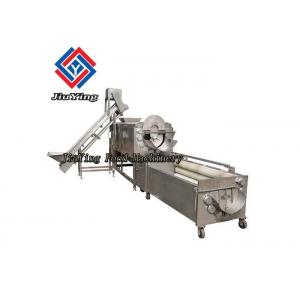 China 18.5KW Potato Chips Manufacturing Machine French Fries Strips Processing Line supplier