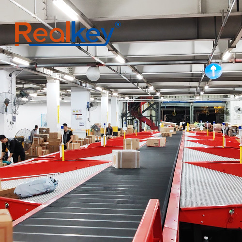 High Applicability Narrow Belt Sorter Barcode / QR Code Scanning Support