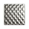 China 304 0.8mm thick raindrop textured pattern embossed metal sheet 6WL rigidized stainless steel sheets wholesale