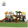 China PVC Coated Kids Outdoor Play Slide Park Amusement Equipment wholesale