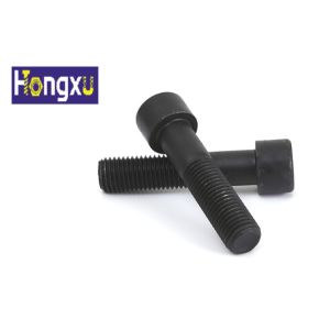 China 10.9等級DIN912の内部六角形の頭部のボルトによって延ばされている黒い高力 supplier