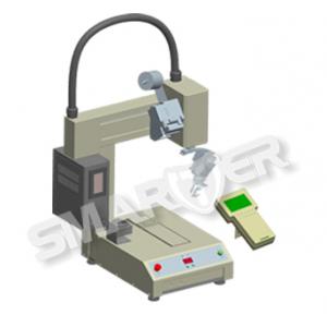China Automatic Advanced Motion Control Micro Soldering Machine With SF001 Solder Feeder supplier