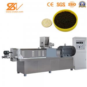 China Twin Screw Floating Fish Feed Pellet Making Machine Electricity Energy supplier