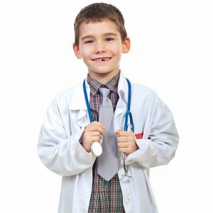 Custom Size Kids Doctor Costume Scientist Children Surgeon Doctor Lab Coat