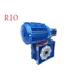 China Stable Transmission Aluminum Double Reduction Worm Gearbox Nmrv063/110 supplier