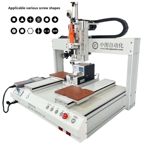 Automatic Screw Locking Machine 4 Axis Automated Screw Driving Robot