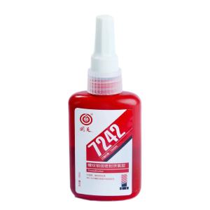 China 7242 Fios de filamento anérobico tixotrópico de resistência média Locker azul para filamento e vedação Fios de parafuso supplier