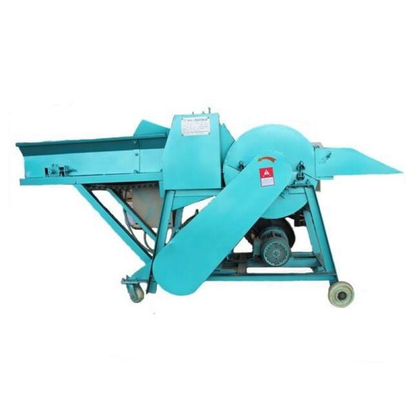6T/H 0.9 Stalk Silk Grass Chopper Machine 2800r/min Rub Silk